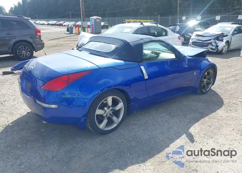 2005 Nissan 350Z Touring из США, поврежденный, VIN JN1AZ36A65M757824